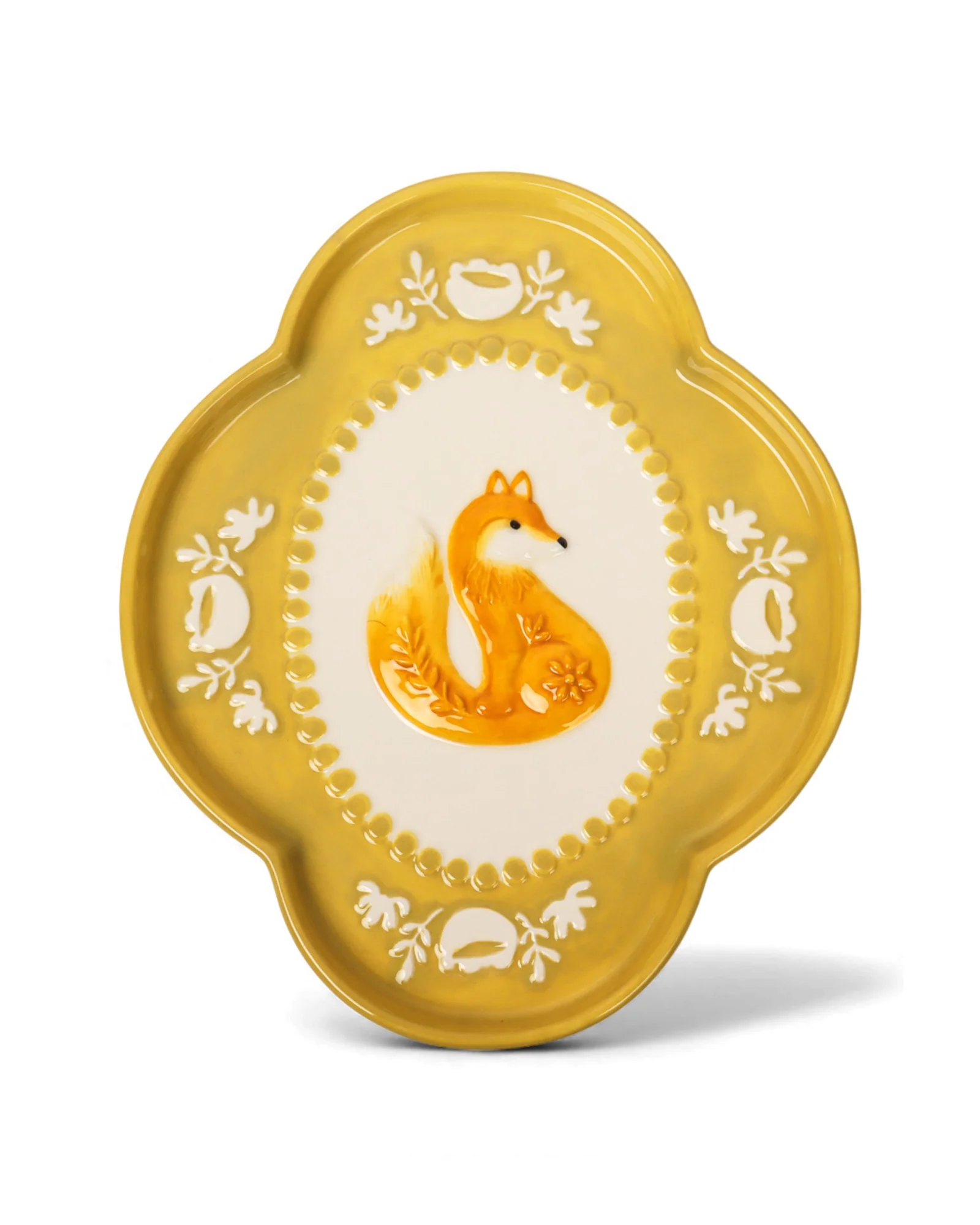 Hand-Painted Stoneware